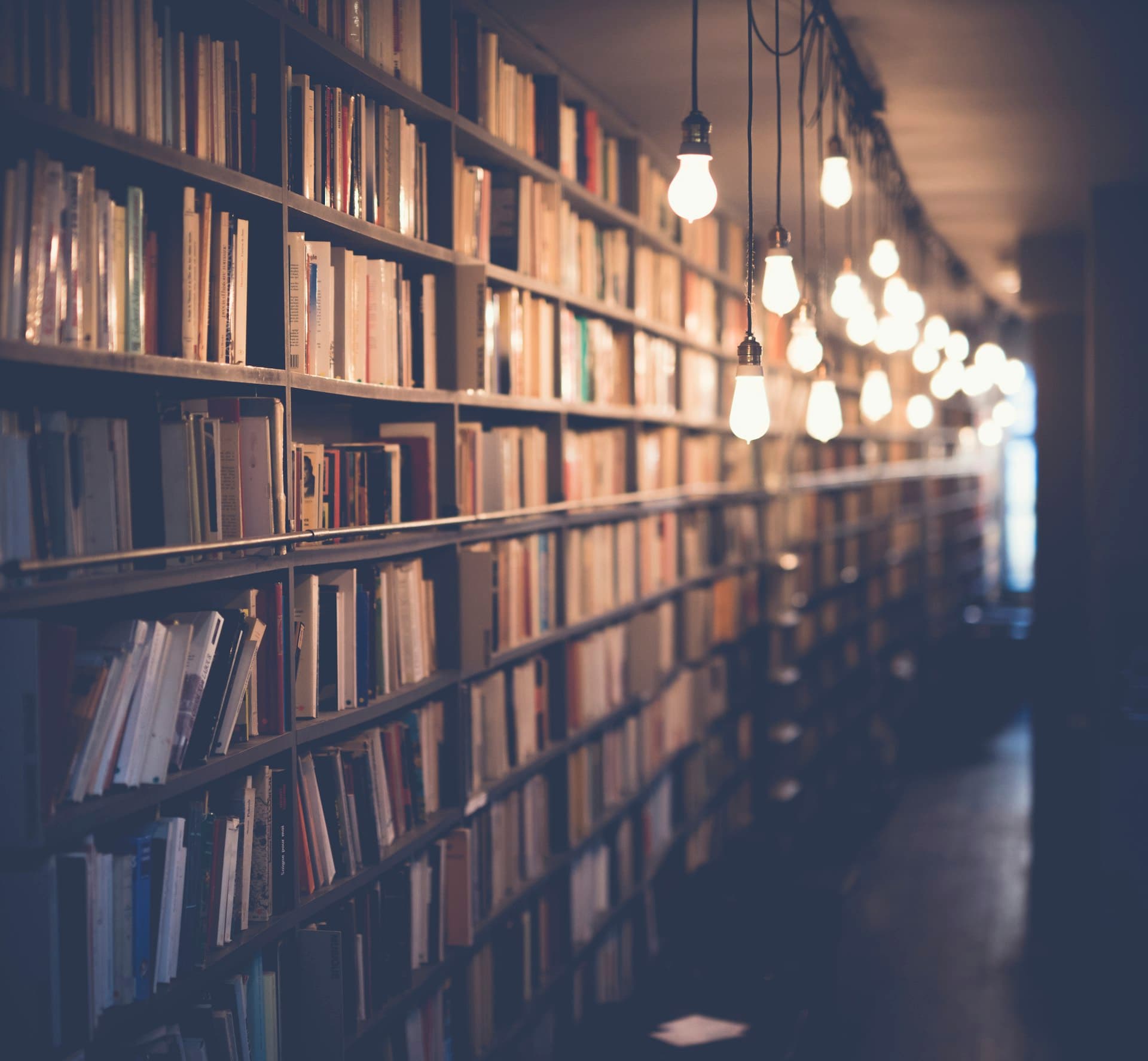 Professional office with books